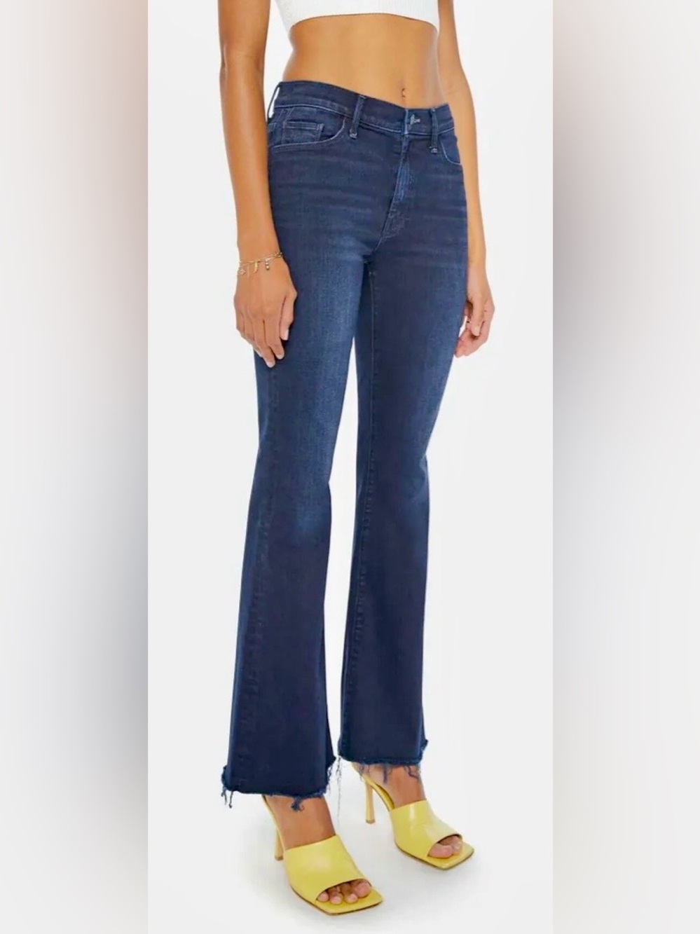 MOTHER - The Weekender Fray Jeans Women’s Size 25 - Picture 2 of 12